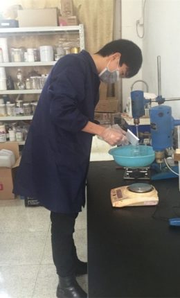 Прецизно одмерите компоненту диазо