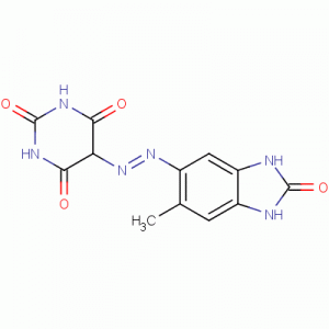 Пигмент-наранџаста-64-Молекуларна структура