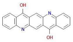 Пигмент-љубичаста-19-Молекуларна структура